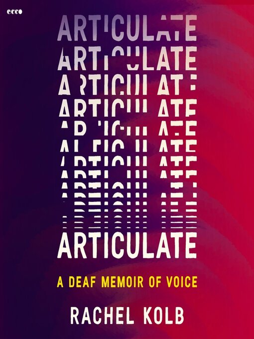 Title details for Articulate by Rachel Kolb - Wait list